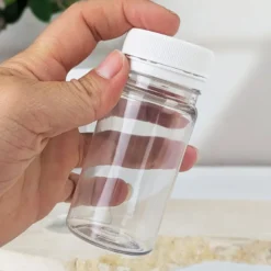 Pot pilulier mont blanc transparent - 75