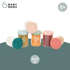 6 pots de conservation en verre isybowls