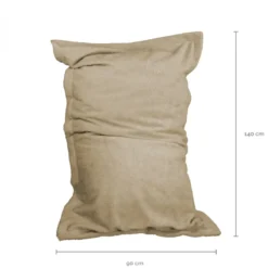 Pouf d'intérieur - beige