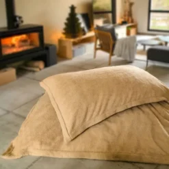 Pouf d'intérieur - beige