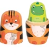 Poupées gigognes tigre tavi et ses amis