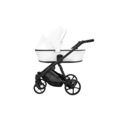 Poussette arizo 12 white eco cadre noir