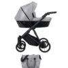 Poussette ivento ive 14 gris metalic