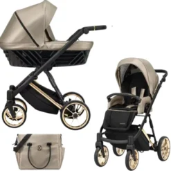 Poussette kunert beige