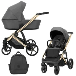 Poussette kunert beige