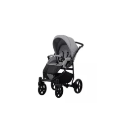 Poussette mata 09 b grey cadre noir