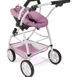 Poussette pour poupées 3 en 1 emotion je