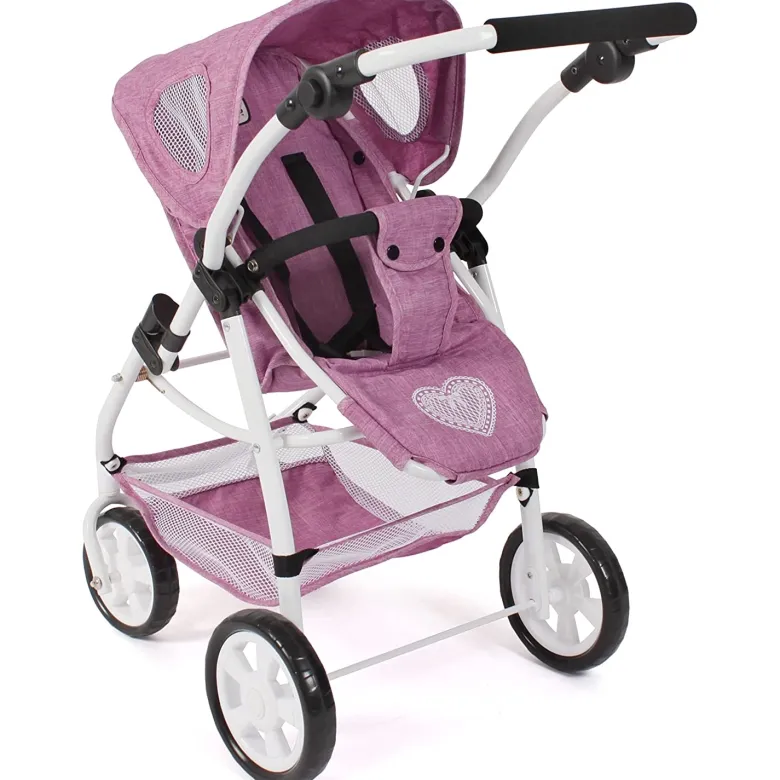 Poussette pour poupées 3 en 1 emotion je