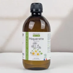 Pâquerette (bellis) bio - macérât huileux contenance - eco-recharge 500 ml
