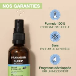 Pranarom - brume d'oreiller sleep - bio
