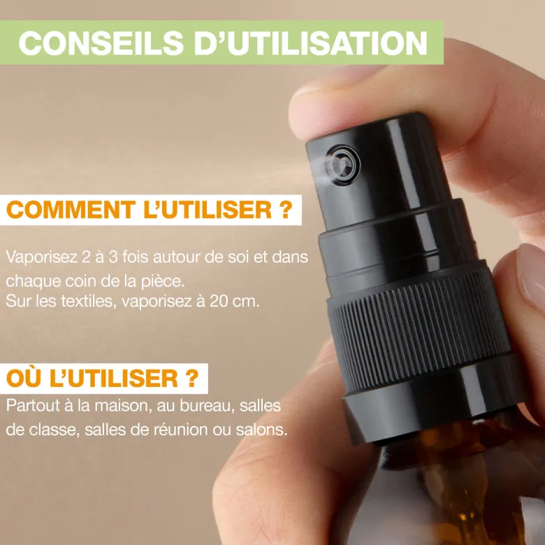 Pranarom - brume dynamisante energy - bio