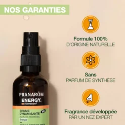 Pranarom - brume dynamisante energy - bio