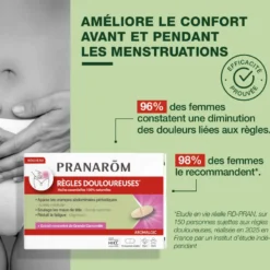 Pranarom - comprimés pour règles douloureuses