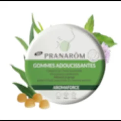 Pranarom - gommes adoucissantes - menthe&nbsp;eucalyptus - bio