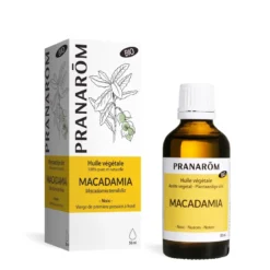 Pranarom - huile végétale de macadamia - bio