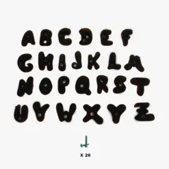 26 prises escalade enfant - alphabet