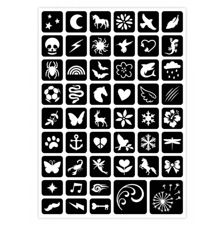 Professional studio tattoos