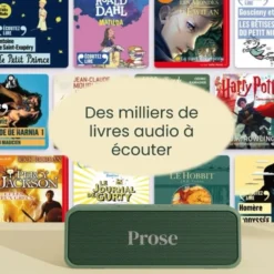 Prose – lecteur livres audio - edition 9-15 ans – livres programme cm1 à 3 ème