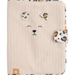 Protège carnet de santé léopard