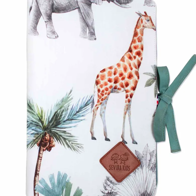 Protège Carnet de Santé Safari Personnalisable