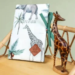 Protège Carnet de Santé Safari Personnalisable