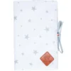 Protège carnet santé bébé coton blanc
