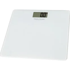 Pèse-personne électronique avec écran lcd proficare blanc pc-pw3122-blanc