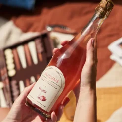 Pétillant rose et gingembre