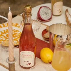 Pétillant rose et gingembre
