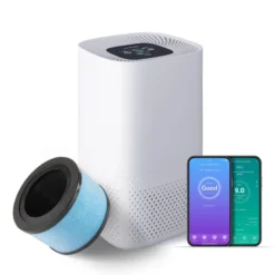Purificateur d'air connecté -analyse particules fines 2.5µ - filtre hepa h13