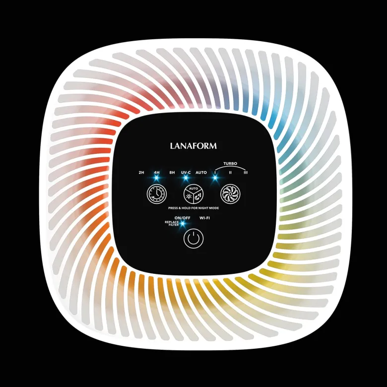 Purificateur d'air connecté -analyse particules fines 2.5µ - filtre hepa h13
