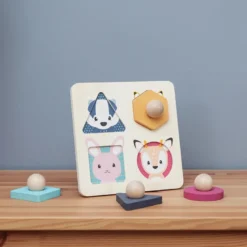 Puzzle d'association d'animaux des bois