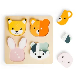 Puzzle de comptage des bois