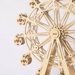 Puzzle 3d en bois grande roue
