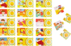 Puzzle didactique - l'heure