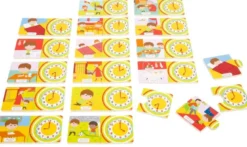 Puzzle didactique - l'heure