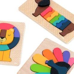 Puzzle encastrement paon andy westface