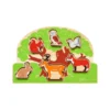 Puzzle à forme - animaux de la campagne