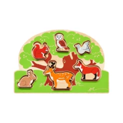 Puzzle à forme - animaux de la campagne