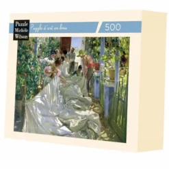 Puzzle 500 pièces en cousant la voile