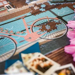 Puzzle 1000p pédalons au fil de l'eau