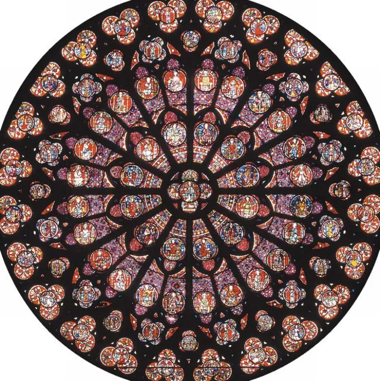 Puzzle - rosace notre dame
