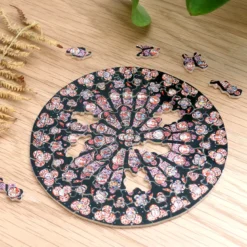 Puzzle - rosace notre dame