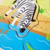 Puzzle sonore safari en bois