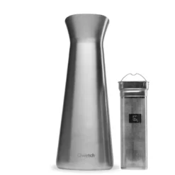 Qwetch carafe isotherme inox - 1000ml Argenté