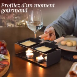 Raclette à la bougie - 2 personnes