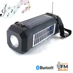 Radio solaire enceinte portable sans fil
