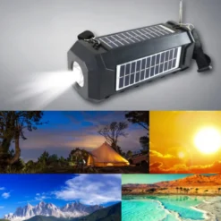 Radio solaire enceinte portable sans fil