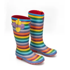 Rainbow wellies tall 36