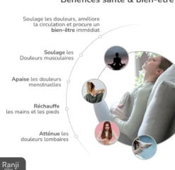 Ranji® bouillotte électrique chauffante